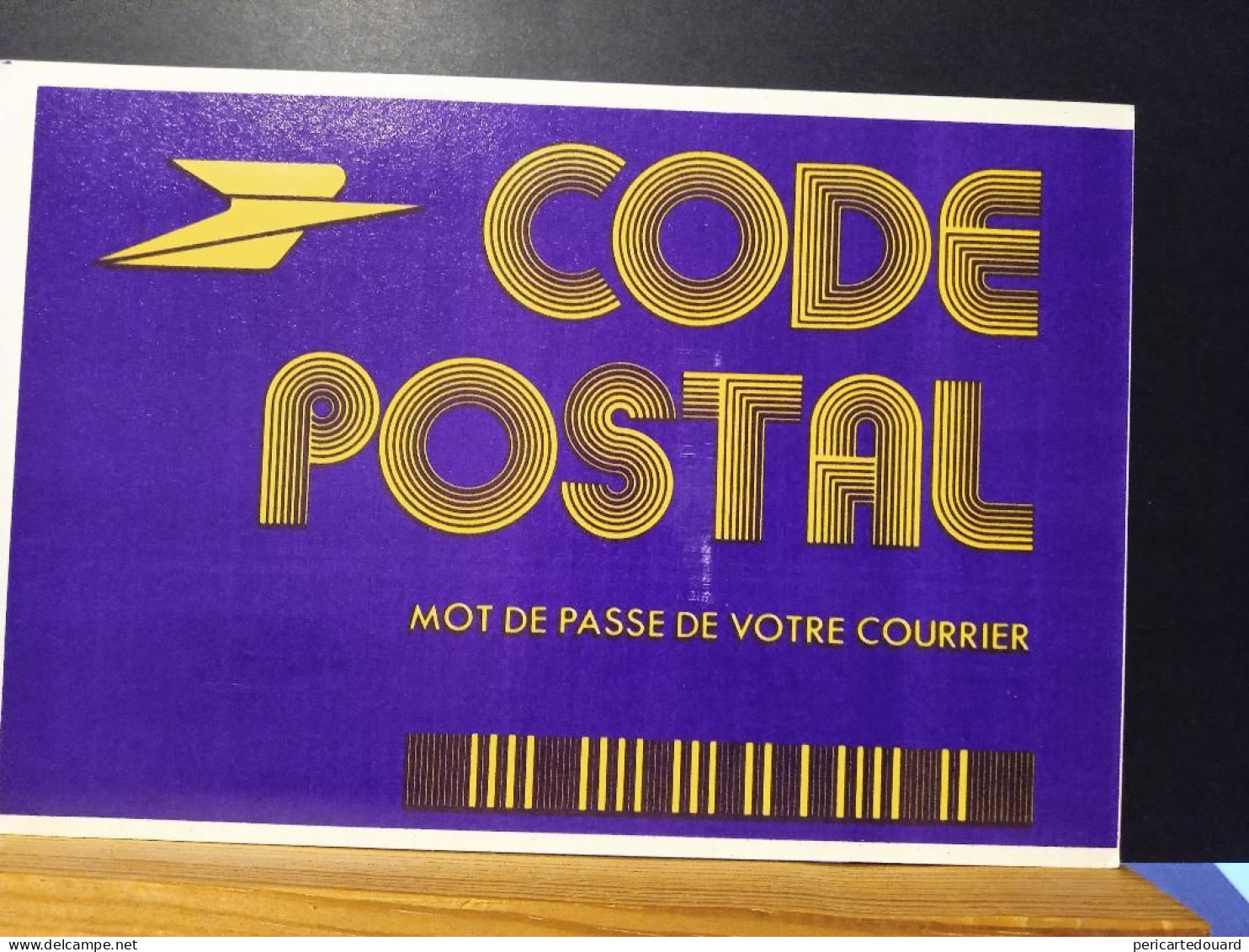 Code Postal, Carte Postal En Franchise, Circulée Depuis St Étienne. Indexation Et Vignette Adresse Postale - Lettres & Documents