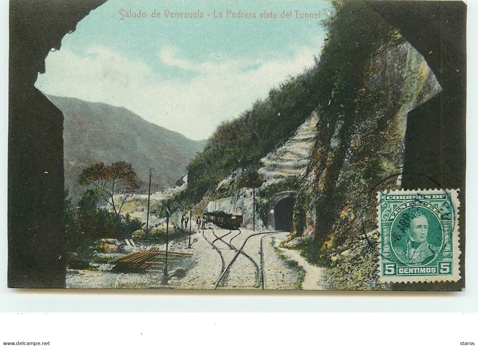 Saludo De Venezuela - La Pedrera Vista Del Tunnel - Venezuela