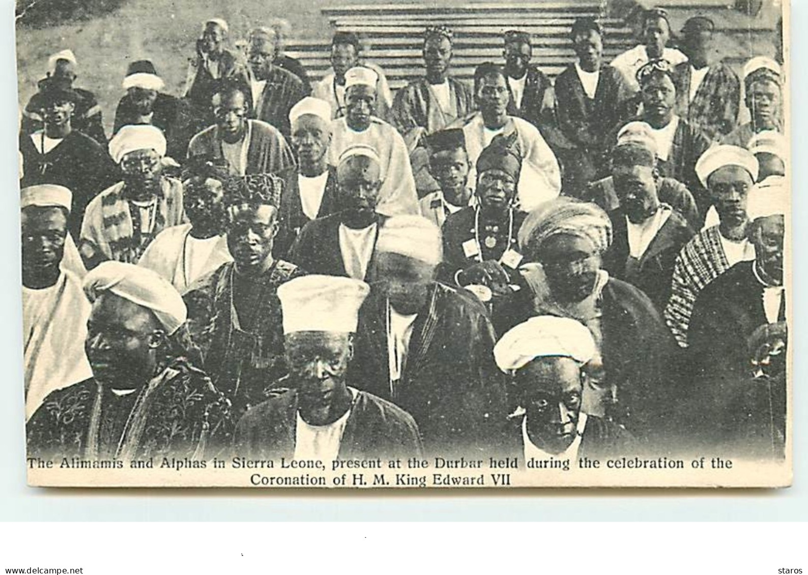 The Alimamis And Alphas In Sierra Leone, Present At The Durbar Held During The Celebration Of The Coronation ... - Sierra Leona