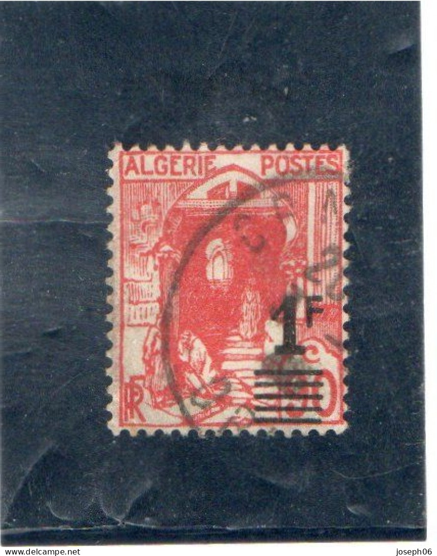 ALGERIE   1939  - 40   Y.T. N° 158  Oblitéré  Frais De Gestion Compris - Oblitérés