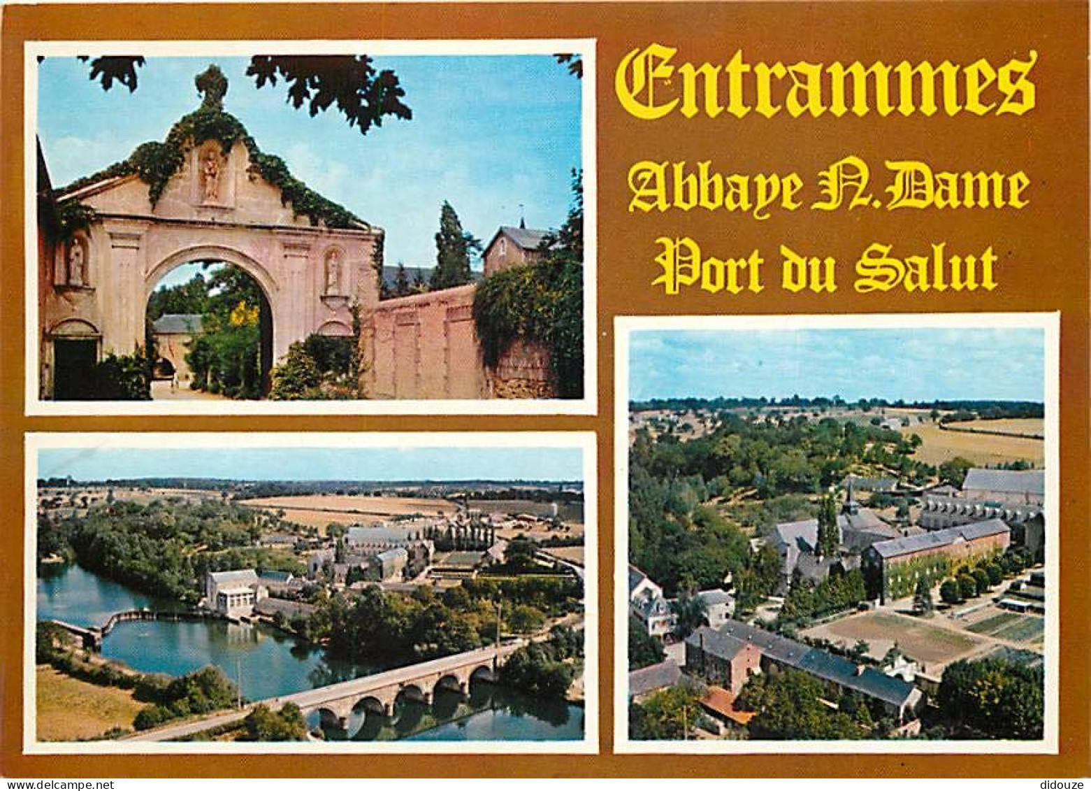 53 - Entrammes - Abbaye Notre-Dame De Port Du Salut - Multivues - CPM - Voir Scans Recto-Verso - Entrammes