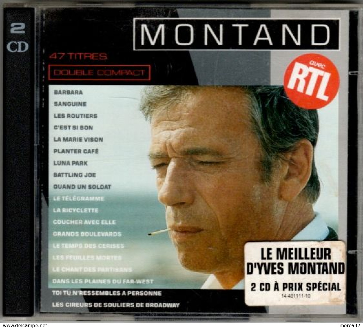 YVES MONTAND  Le Meilleur   (2Cds)    (C 02) - Autres - Musique Française