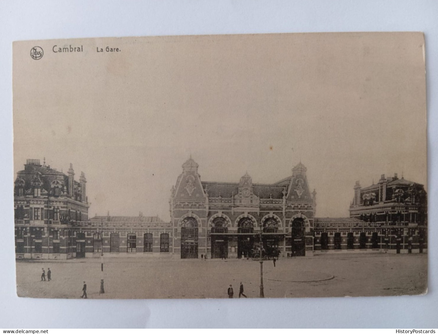 Cambrai, La Gare, Bahnhof, Deutsche Feldpost,1918 - Cambrai