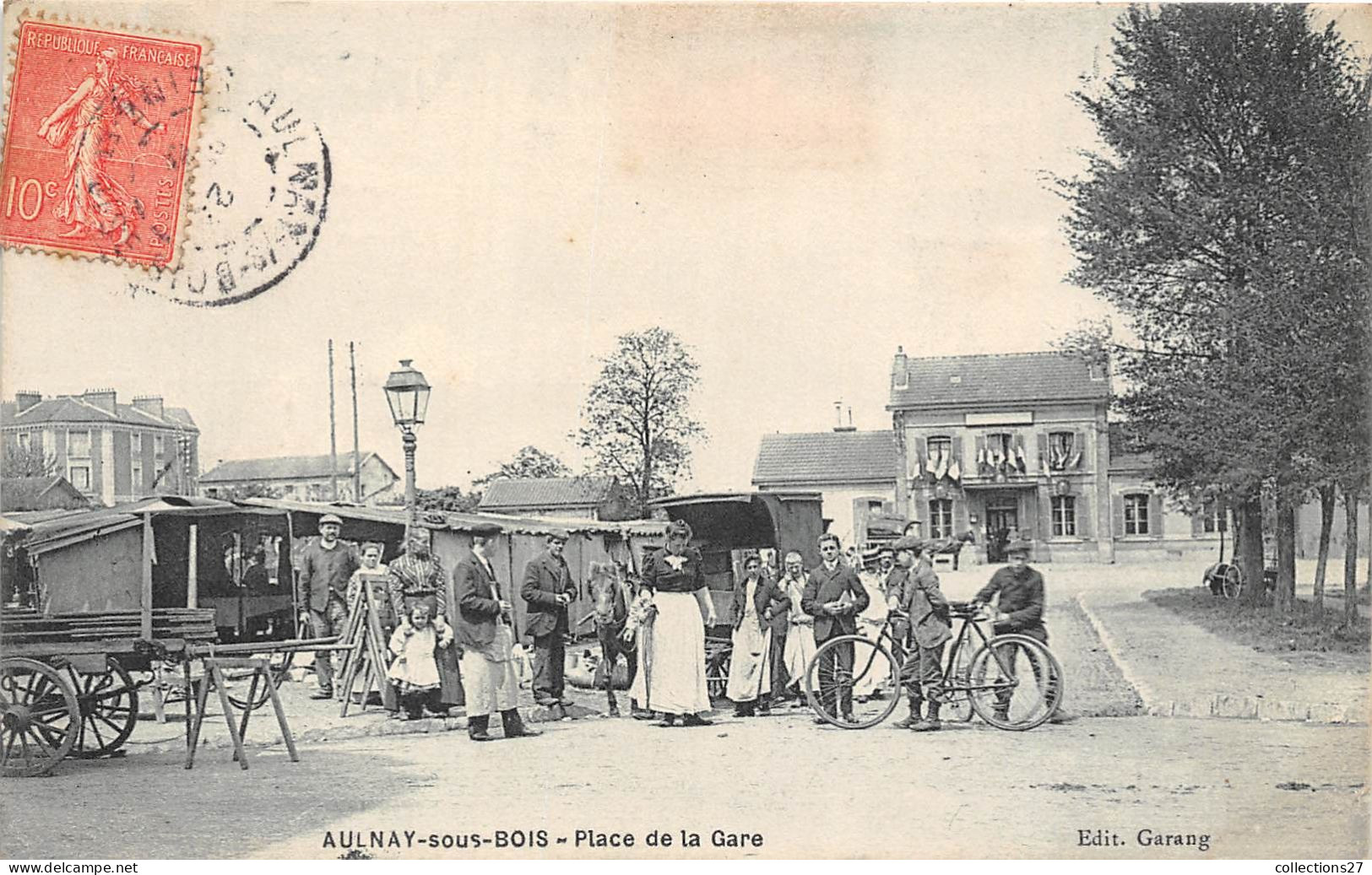 93-AULNAY-SOUS-BOIS- PLACE DE LA GARE - Aulnay Sous Bois