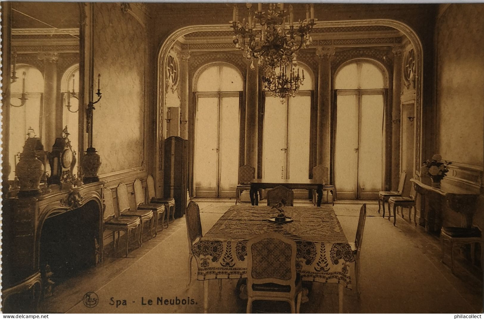 Spa // Le Neubois - Interieur - La Salle A Manger  19?? - Spa