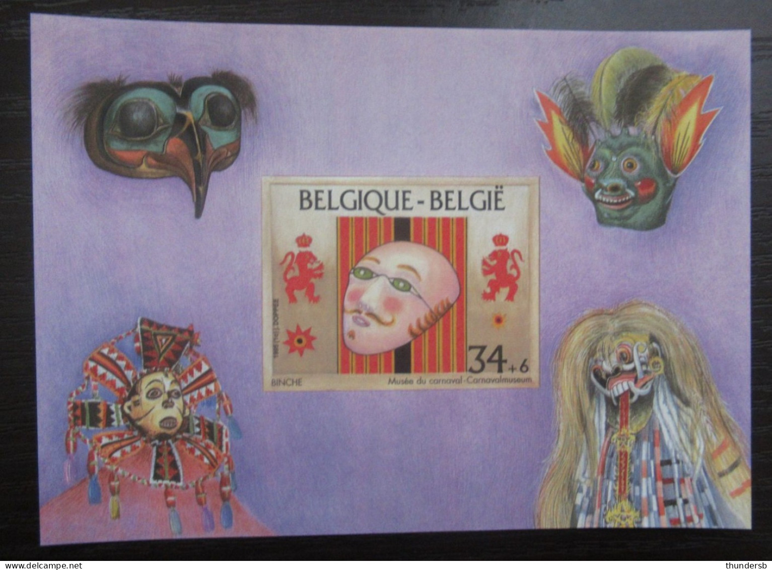 BL70 'Carnaval' - Ongetand - Côte: 50 Euro - 1981-2000