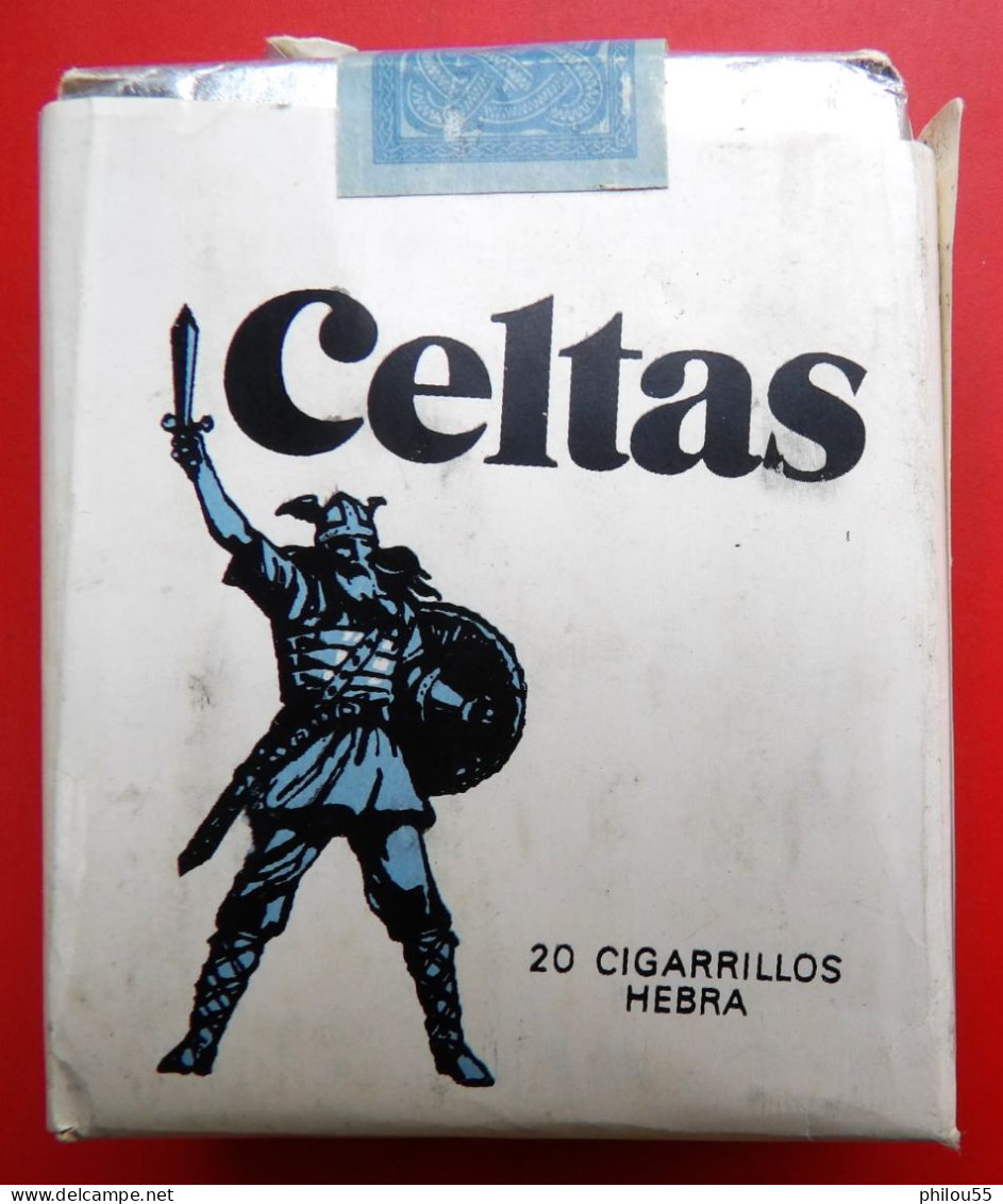 COLLECTION  Paquet De Cigarrillos CELTAS - Empty Cigarettes Boxes