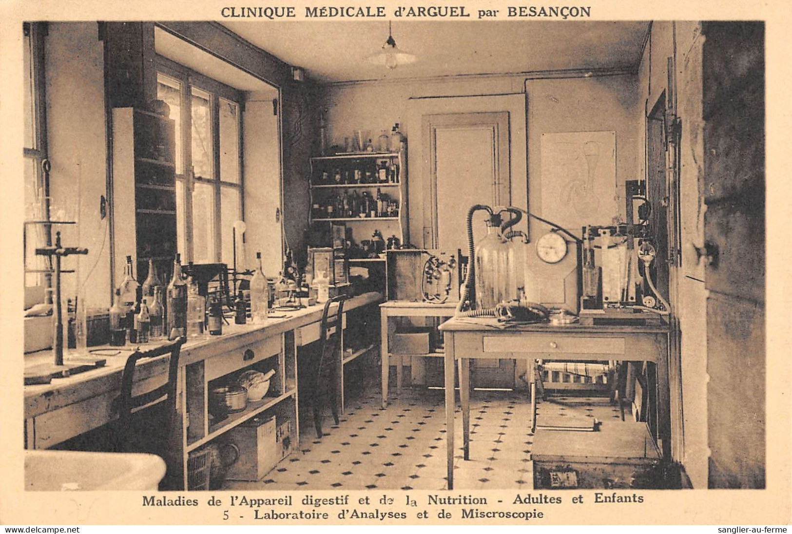 CPA 25 CLINIQUE MEDICALE D'ARGUEL PAR BESANCON / MALADIES DE L'APPREIL DIGESTIF ET DE LA NUTRITION - Sonstige & Ohne Zuordnung