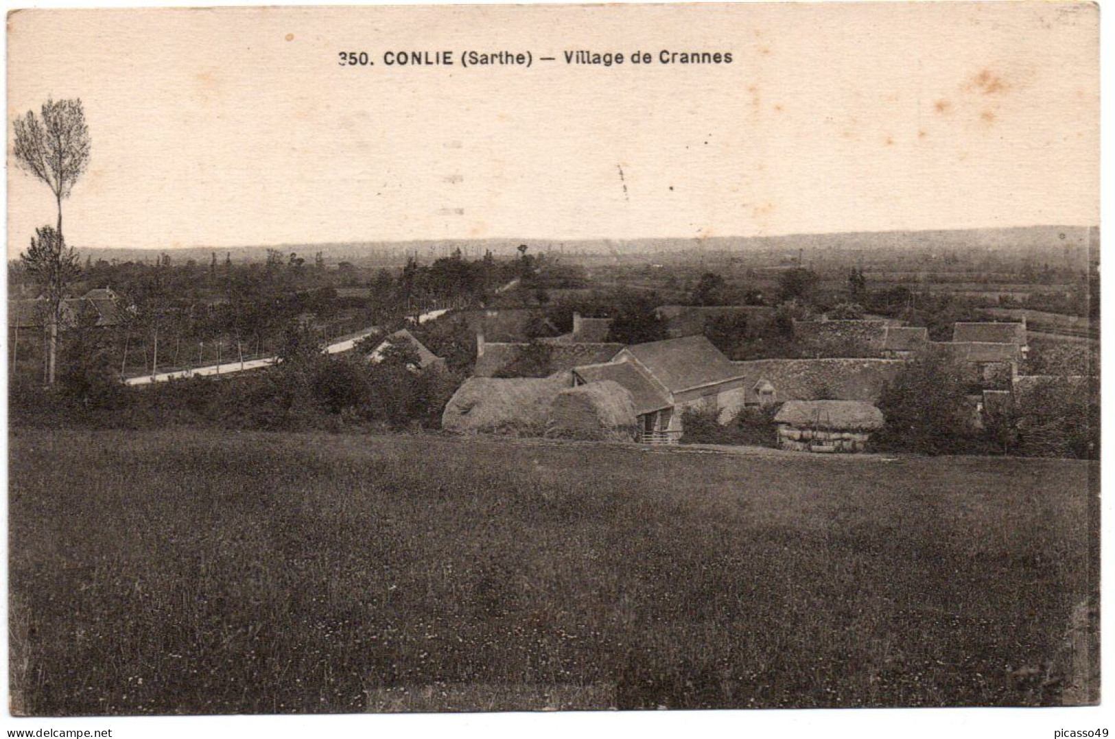 Sarthe , Conlie , Village De Crannes - Conlie