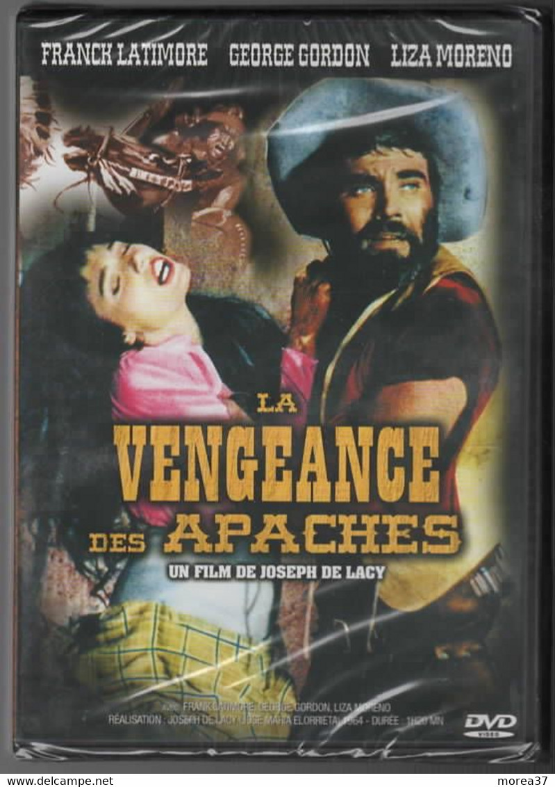 LA VENGEANCE DES APACHES    Avec FRANCK LATIMORE     C31 - Western / Cowboy