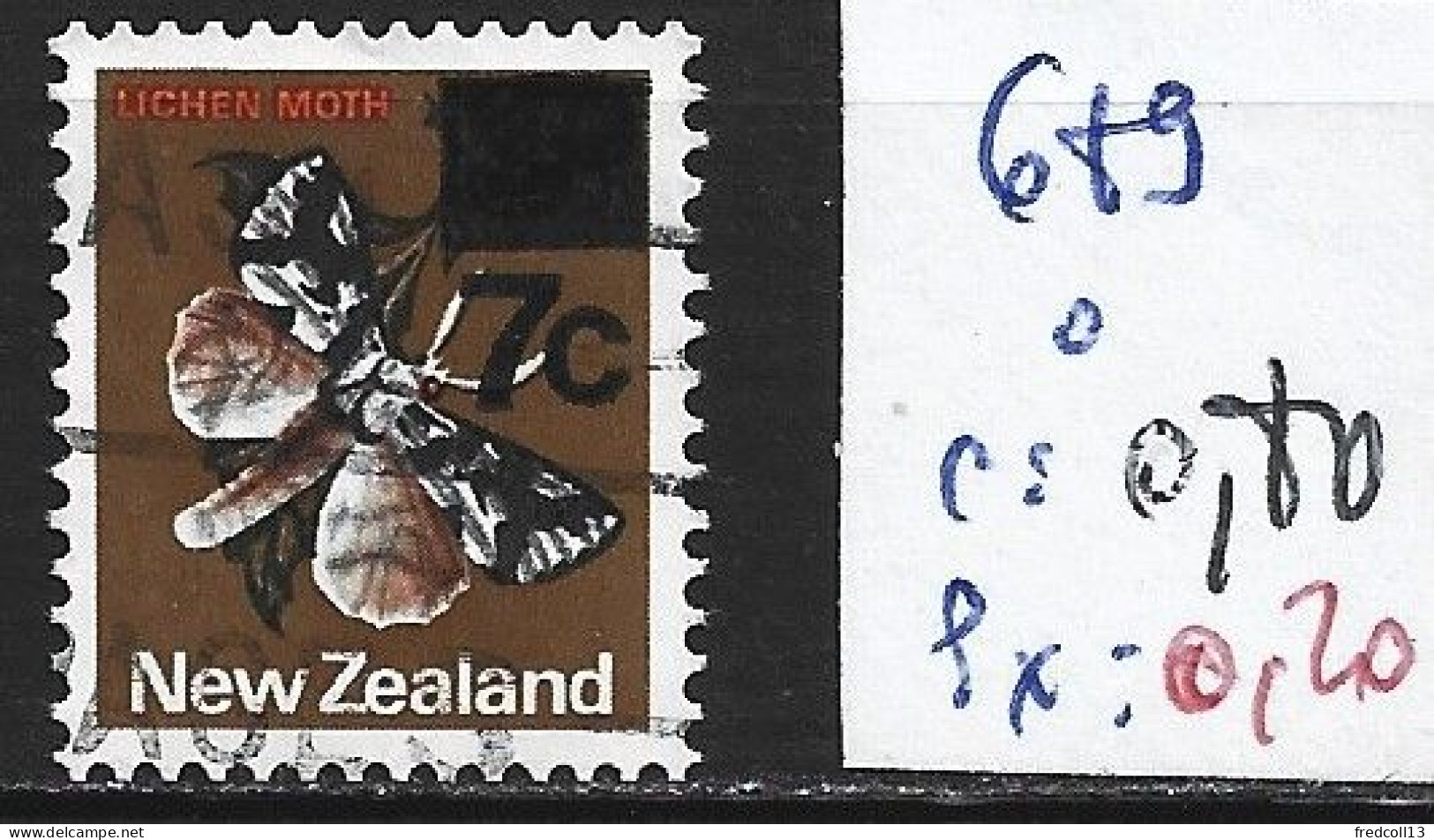 NOUVELLE-ZELANDE 689 Oblitéré Côte 0.80 € - Used Stamps