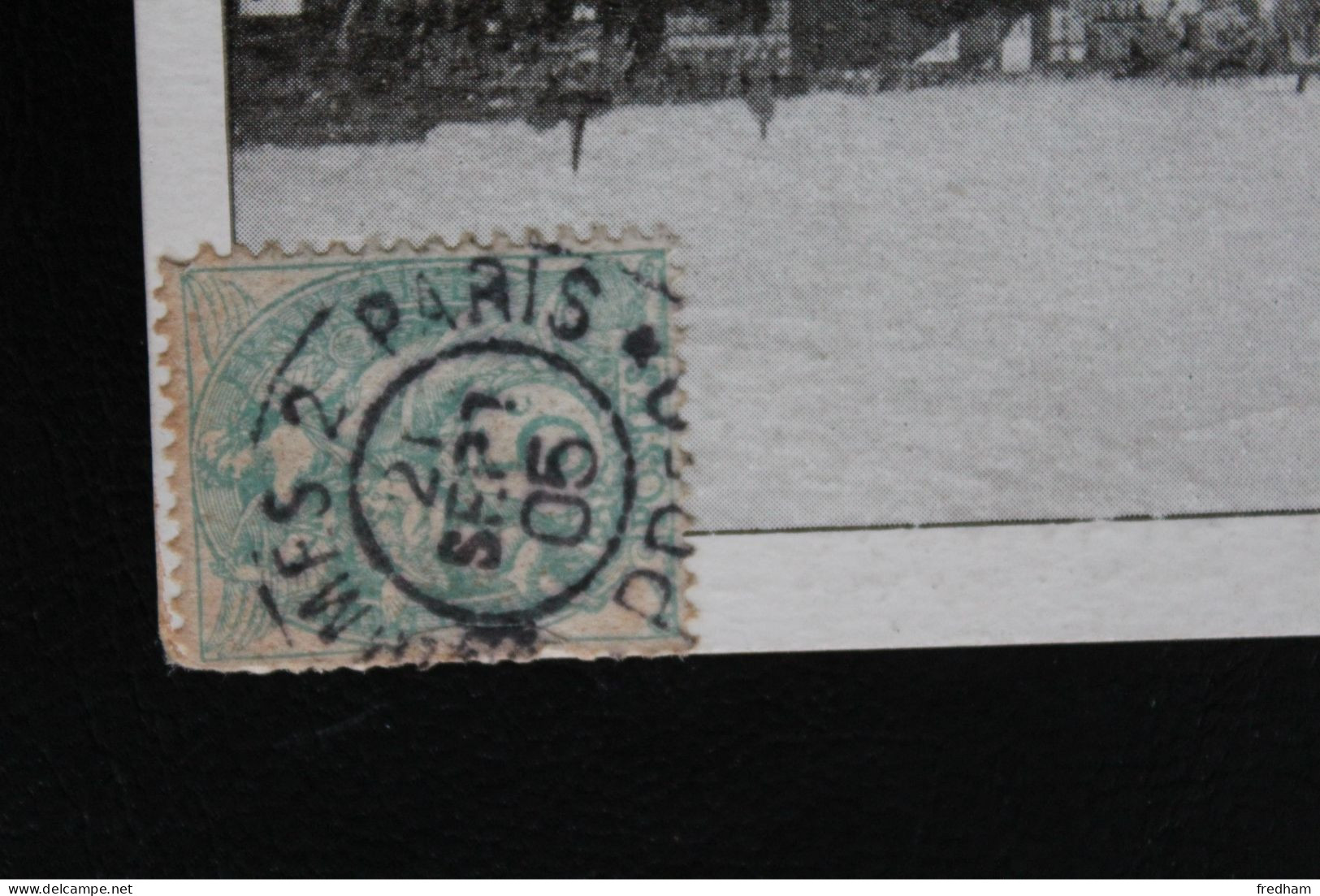 21 Sept 1905 CAD PP IMPRIMES  2 PARIS SUR CARTE PUBLICITAIRE "PHARMACIE DES DEUX MONDES " / Paris - Bastille Y&T NO 111 - Periódicos