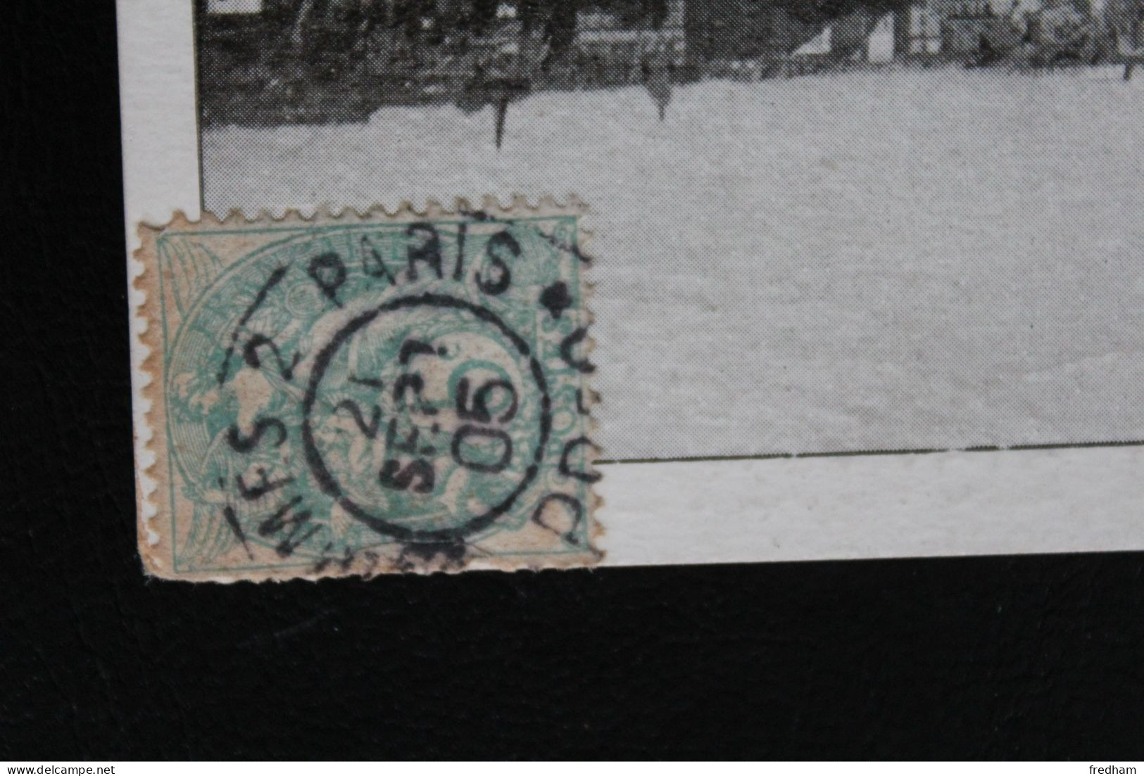 21 Sept 1905 CAD PP IMPRIMES  2 PARIS SUR CARTE PUBLICITAIRE "PHARMACIE DES DEUX MONDES " / Paris - Bastille Y&T NO 111 - Journaux