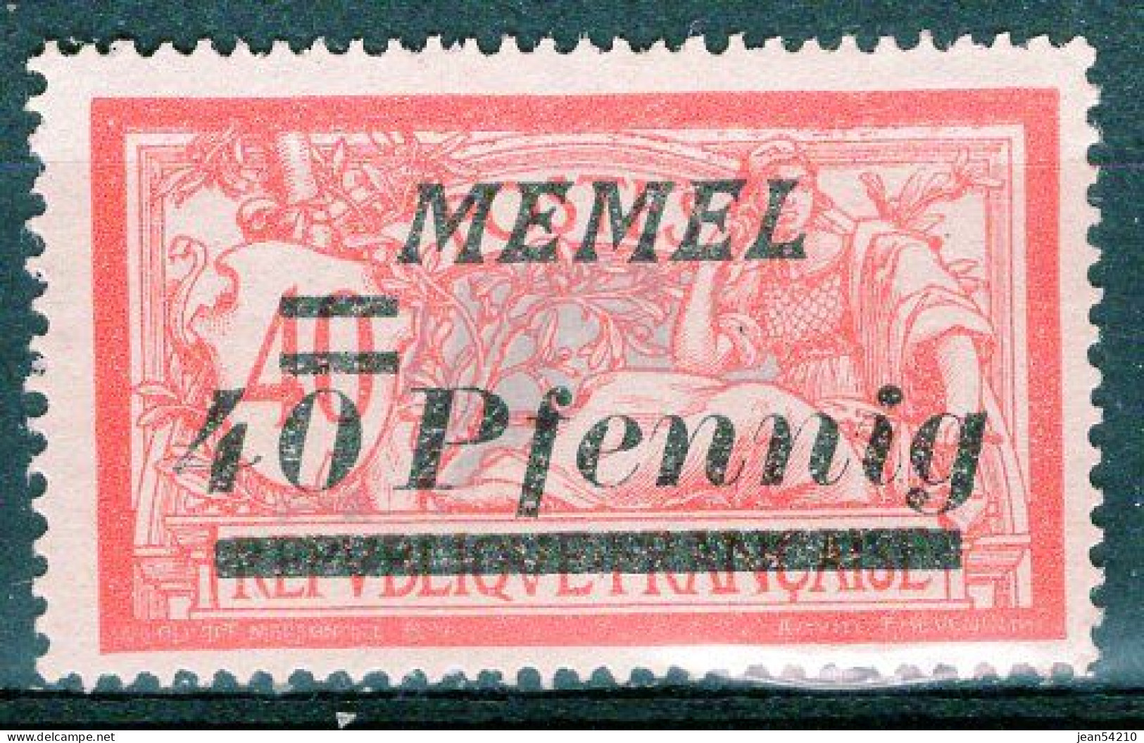 MEMEL - Timbre N°53 Neuf A/charnière - Unused Stamps