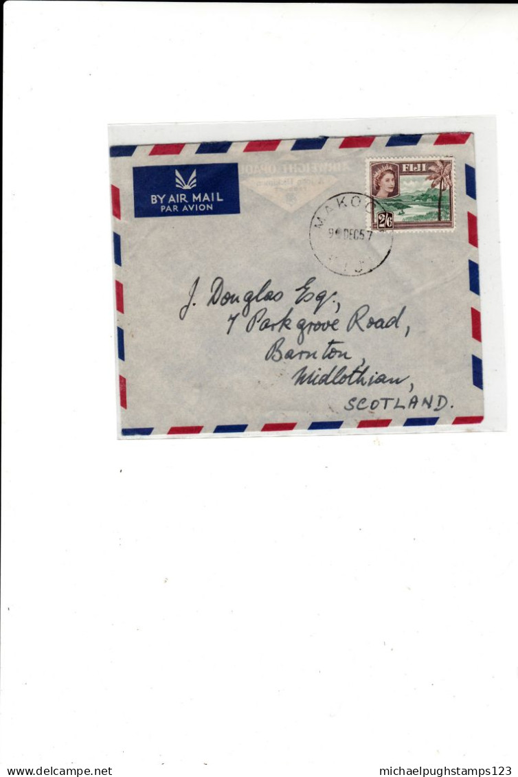 Fiji / Postmarks / Airmail - Fiji (1970-...)