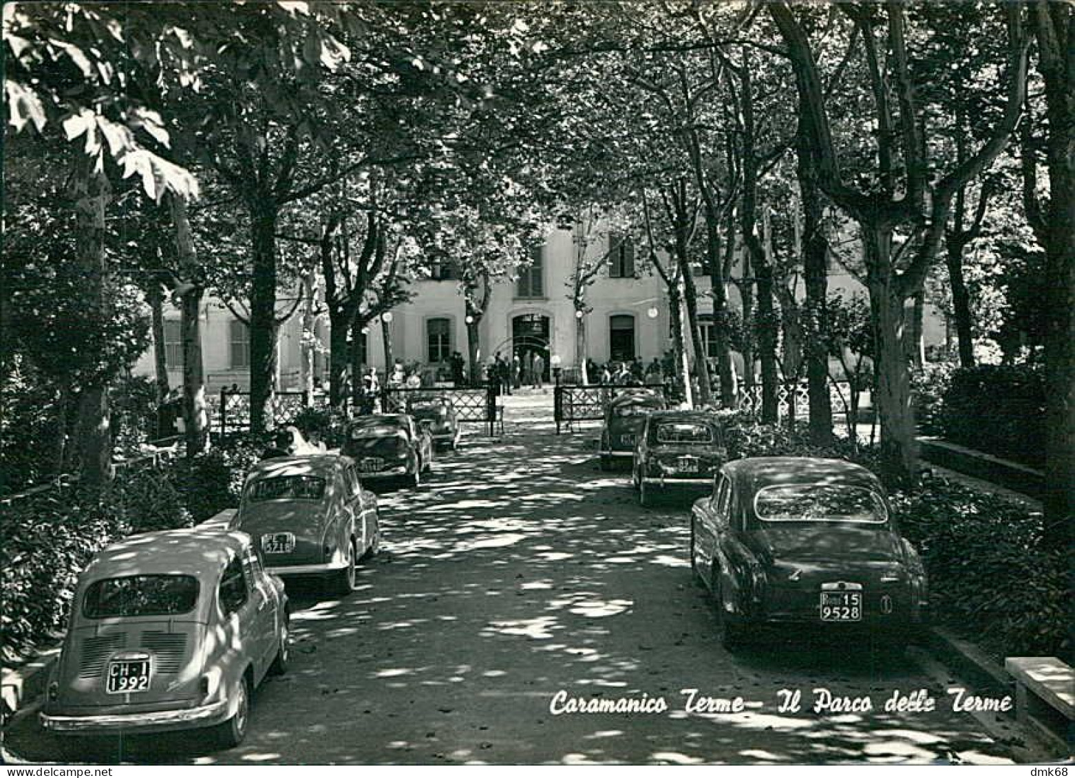 CARAMANICO TERME ( PESCARA ) IL PARCO DELLE TERME - EDIZIONE VILLANO - SPEDITA 1963 (19892) - Pescara