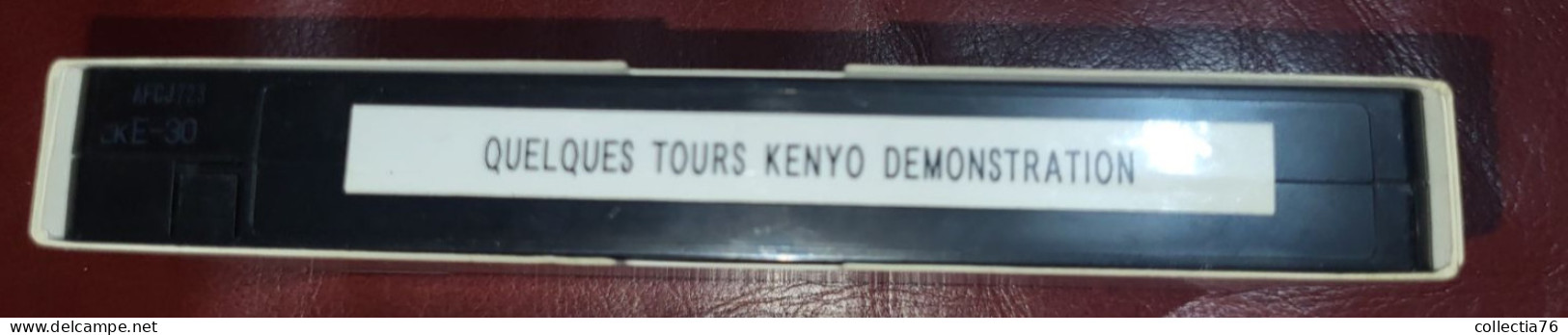 RARE CASSETTE VIDEO VHS MAGIE QUELQUES TOURS KENYO DEMONSTRATION 30 MINUTES ENVIRON - Documentary