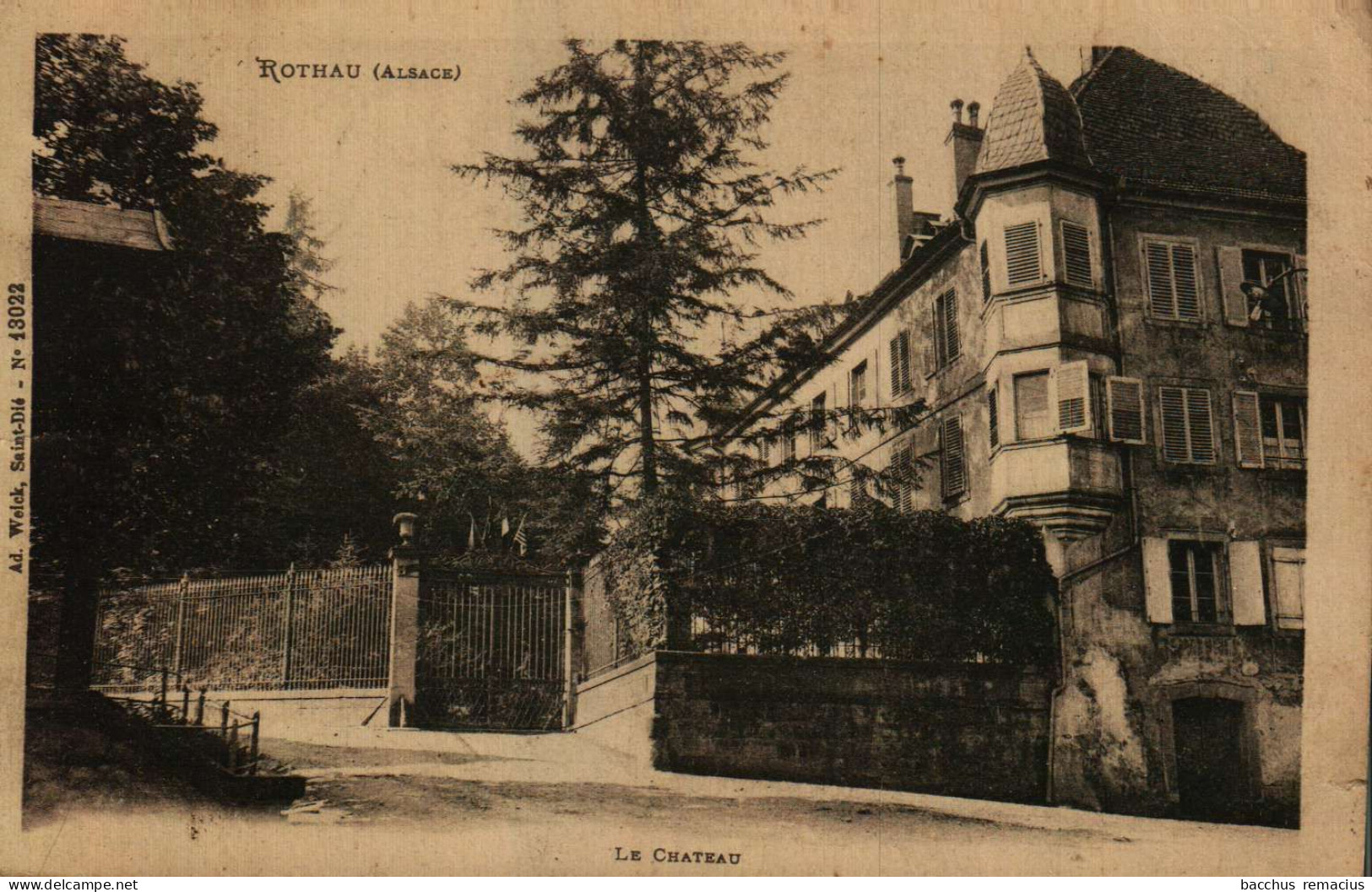 ROTHAU (Alsace)   Le Chateau - Mutzig