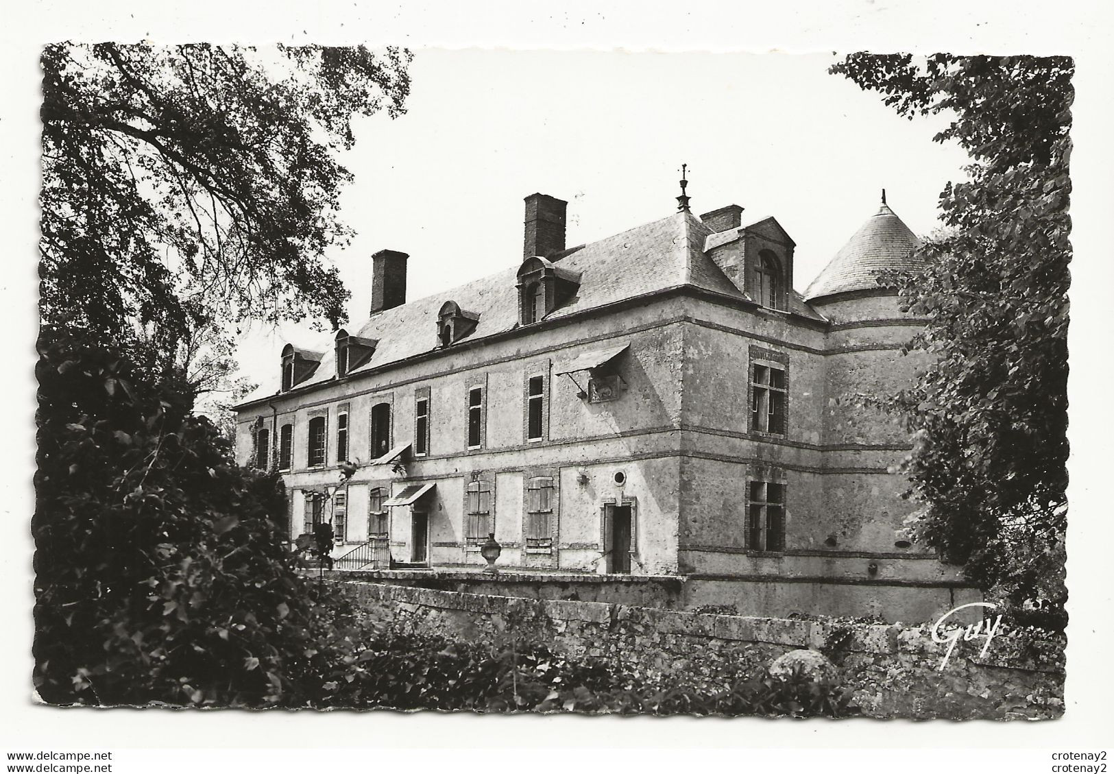 77 EGREVILLE Vers Lorrez Le Bocage N°1902 Château De MASSENET VOIR DOS - Lorrez Le Bocage Preaux