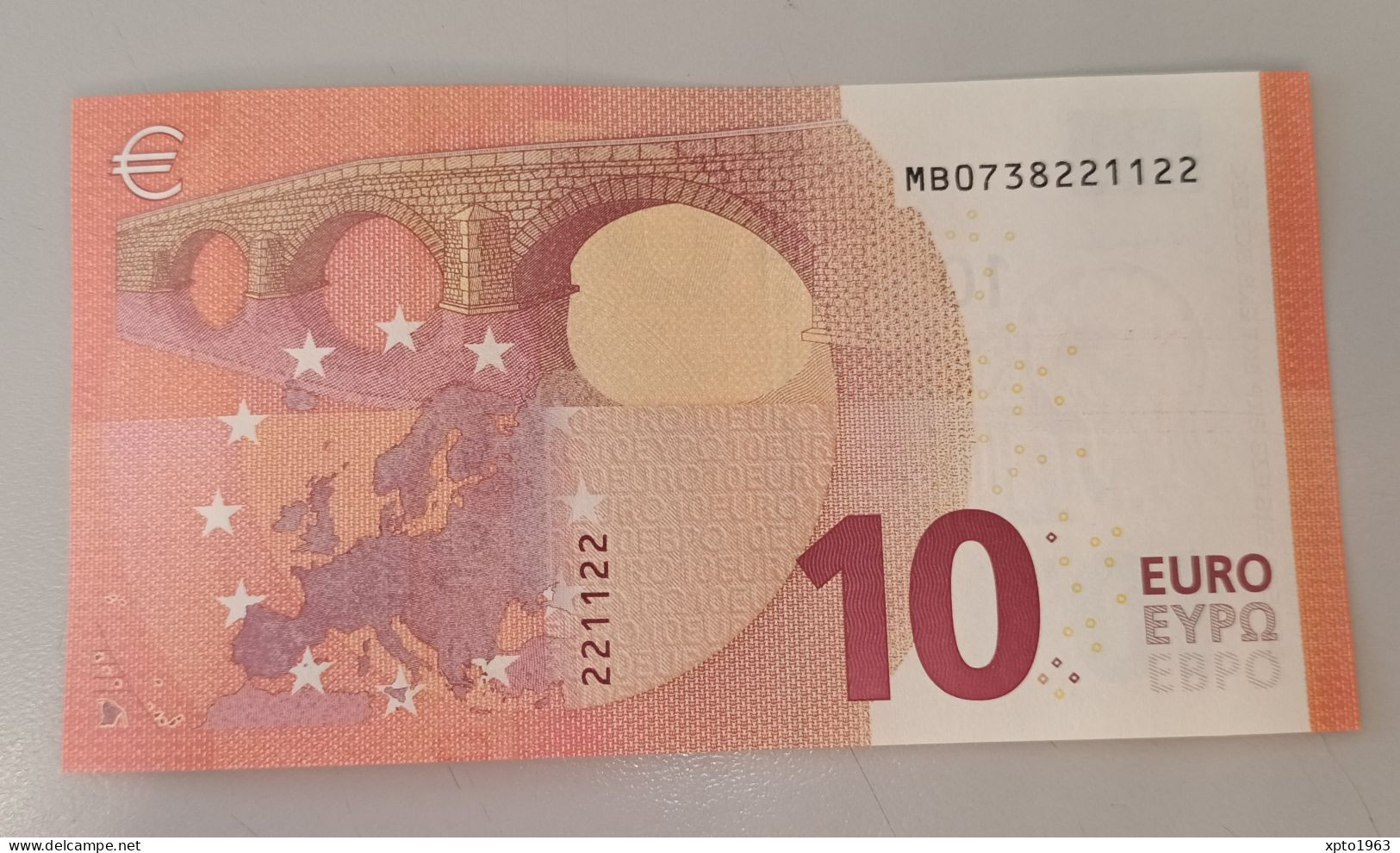 10 Euro MB Portugal M001 D2 - UNC - Lagarde - 10 Euro