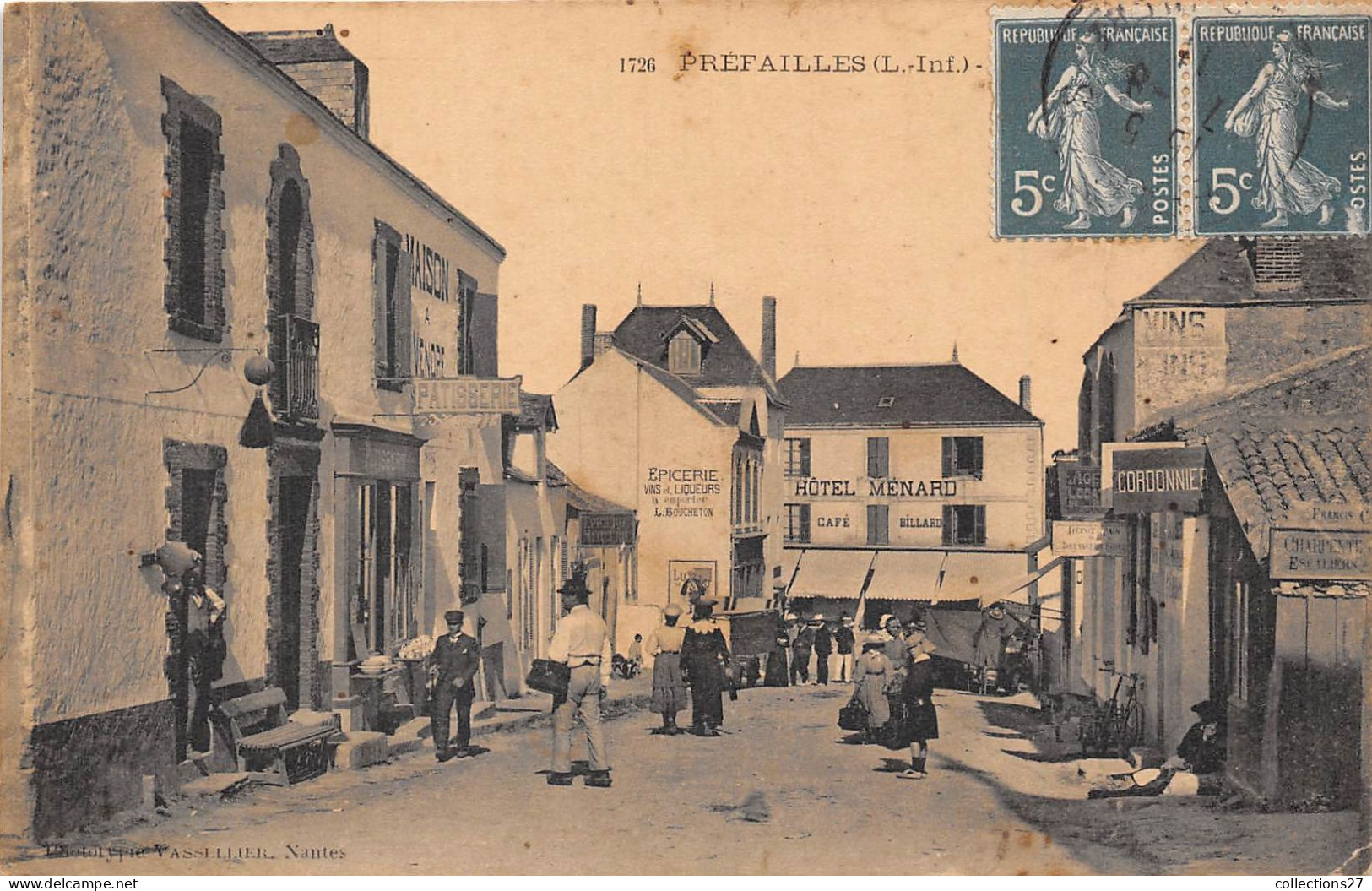 44-PREFAILLES- UNE PLACE - Préfailles