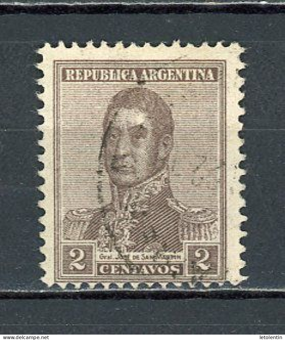 ARGENTINE : SAN MARTIN  - N° Yvert 298+299+301+302+303 Obli. - Used Stamps