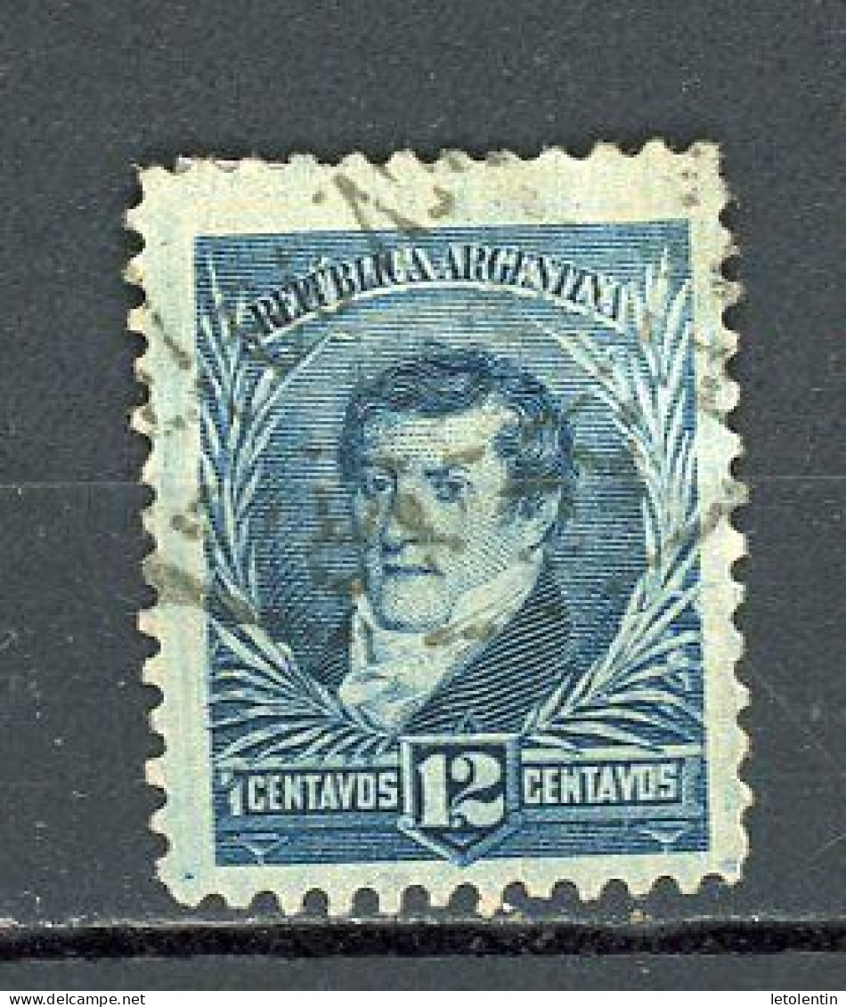 ARGENTINE : CÉLÉBRITÉ  - N° Yvert 100 Obli. - Used Stamps