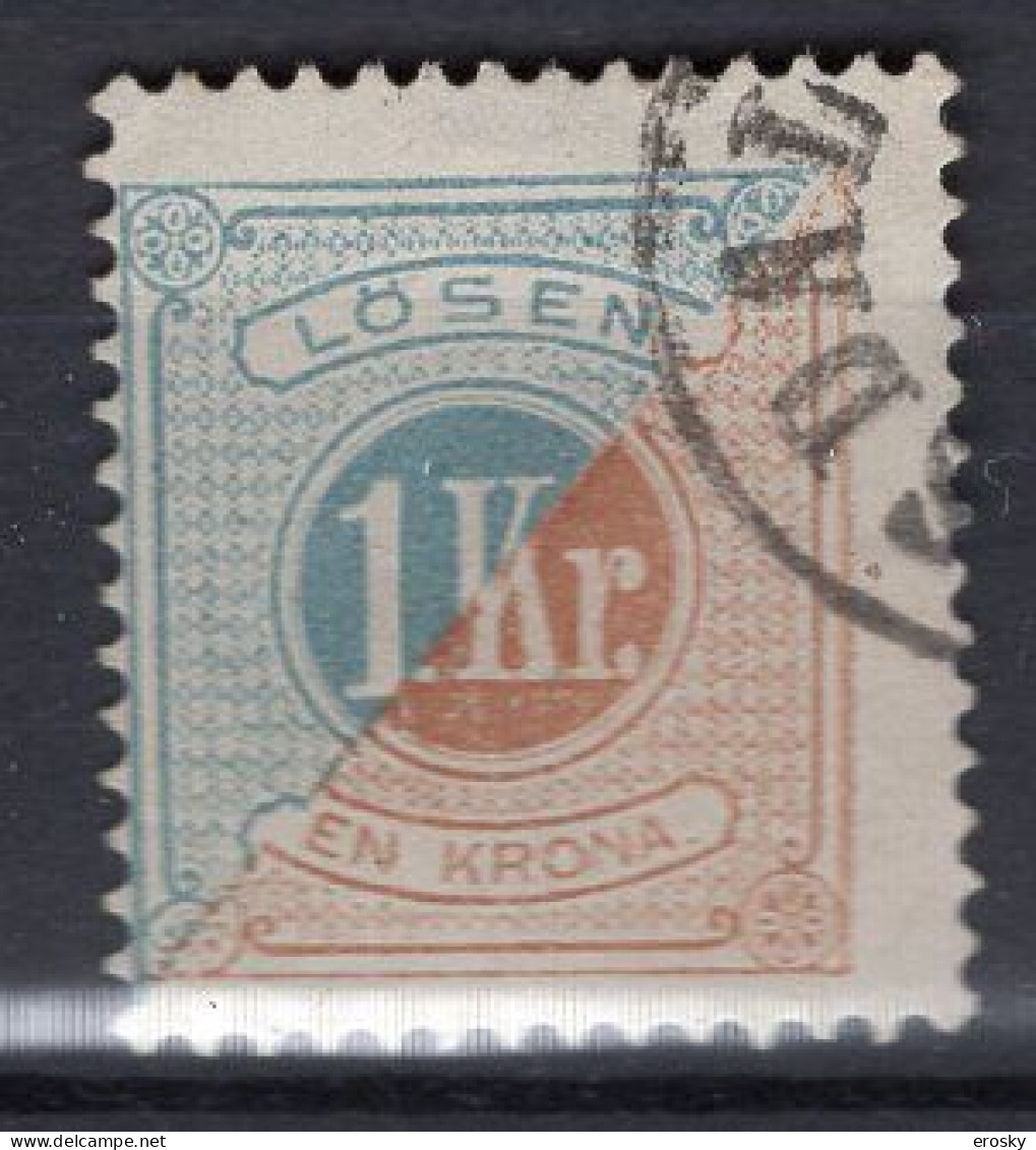 T1574 - SUEDE SWEDEN TAXE Yv N°10 (A) - Postage Due