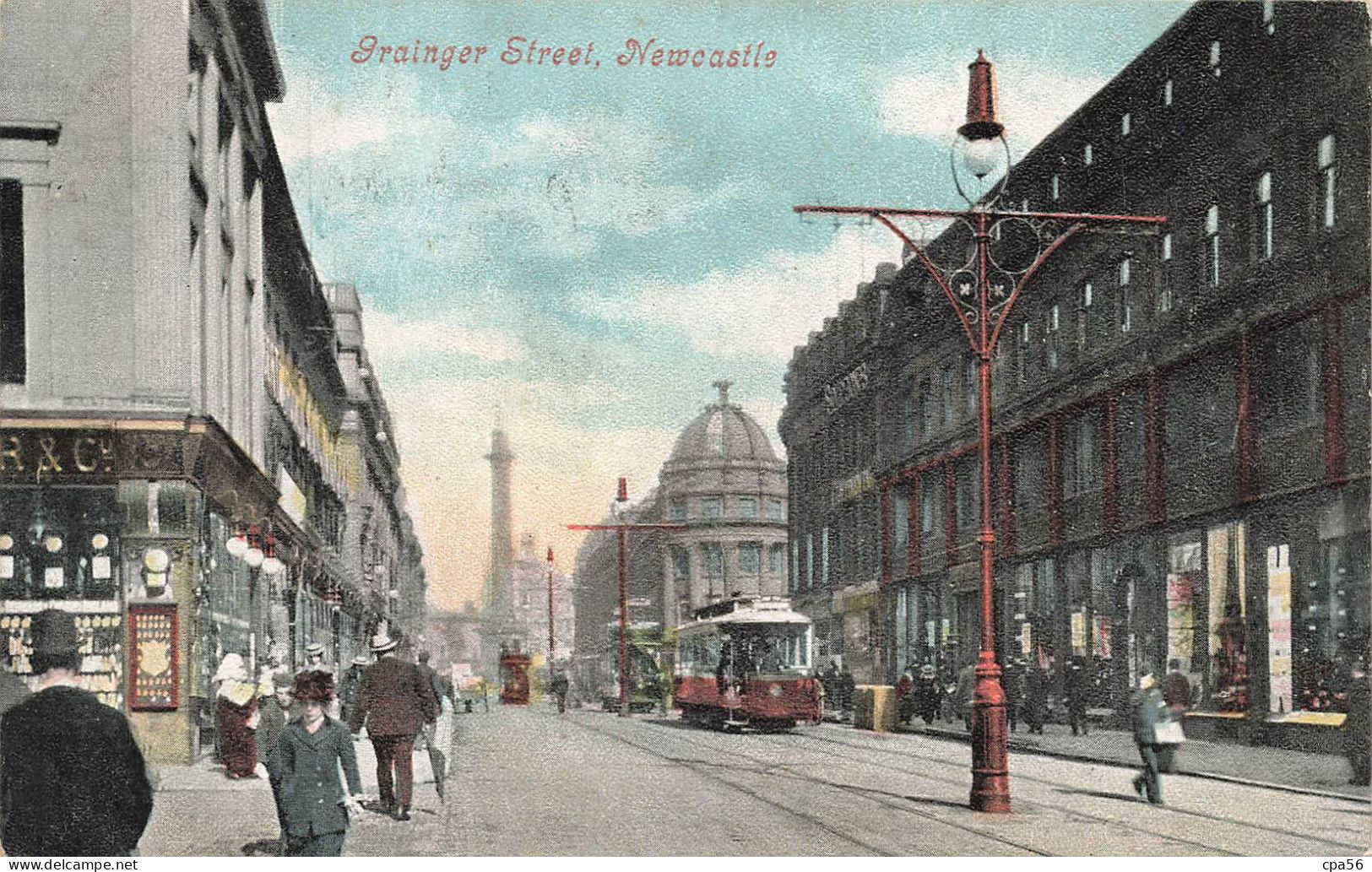 NEWCASTLE - Grainger Street (1903) - Newcastle-upon-Tyne