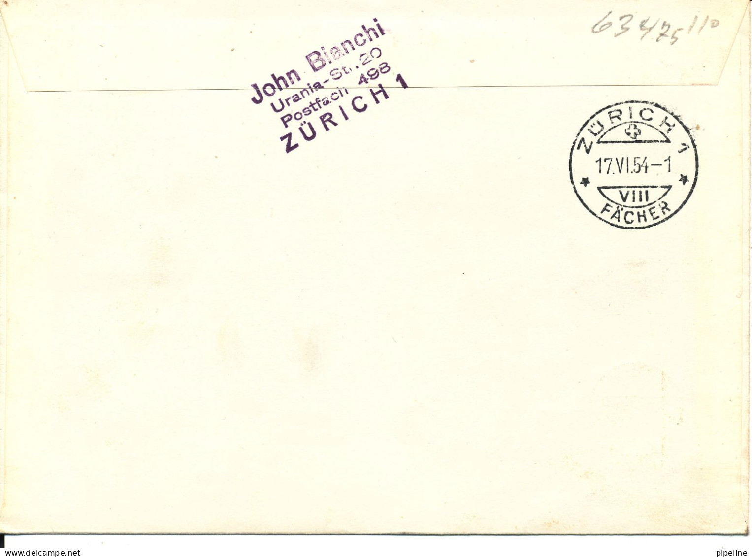 Switzerland Registered Cover World Cup Soccer Football Lausanne Match D'ouverture 16--6-1954 With Cachet And Address - 1954 – Schweiz