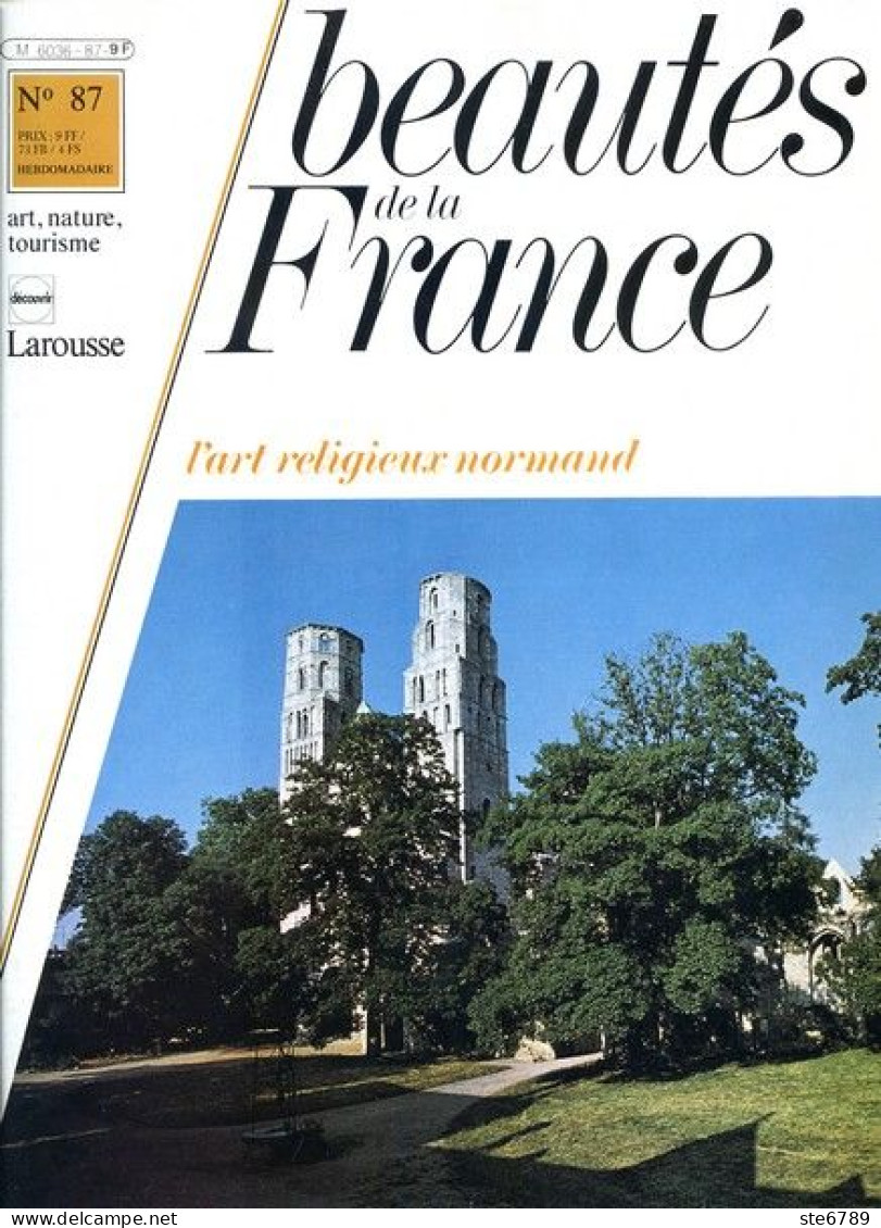 ART RELIGIEUX NORMAND    Revue Photos 1981 BEAUTES DE LA FRANCE N° 87 - Geografía