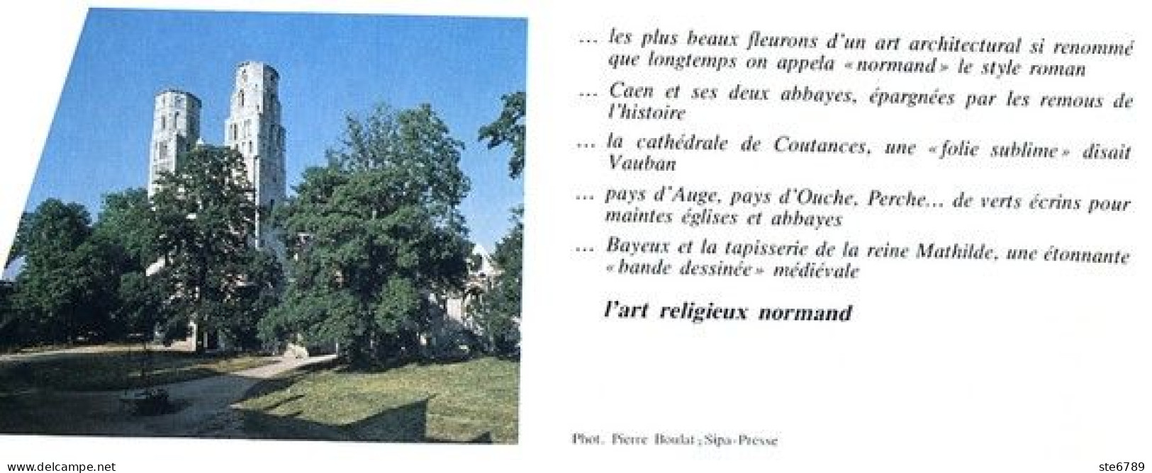 ART RELIGIEUX NORMAND    Revue Photos 1981 BEAUTES DE LA FRANCE N° 87 - Géographie