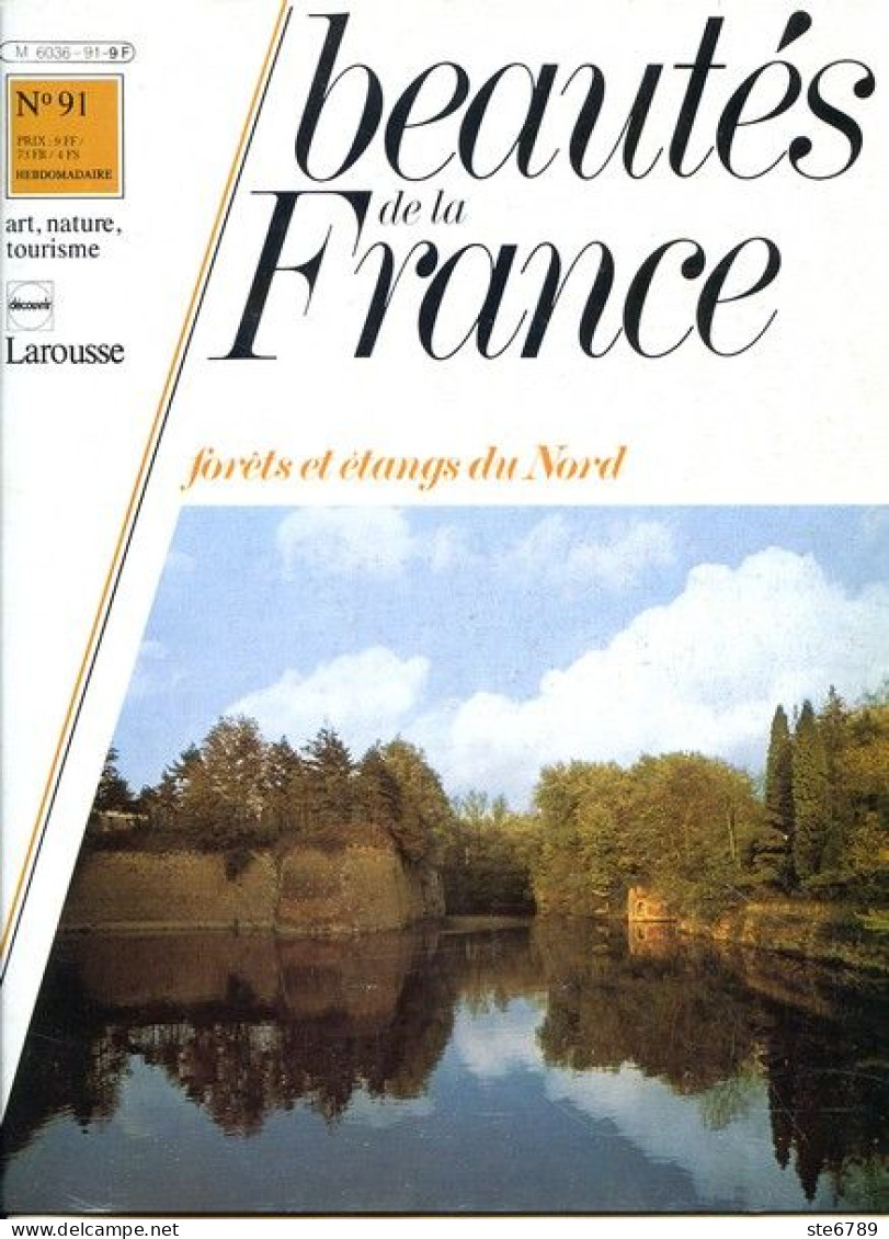 FORETS ET ETANGS DU NORD  Revue Photos 1981 BEAUTES DE LA FRANCE N° 91 - Géographie