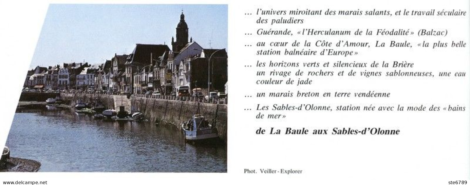 DE LA BAULE AUX SABLES D OLONNE  Revue Photos 1981 BEAUTES DE LA FRANCE N° 76 - Géographie