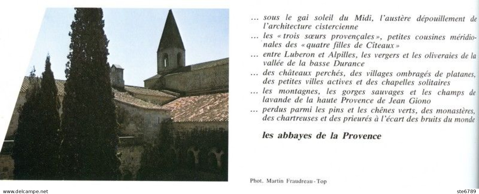 LES ABBAYES DE PROVENCE Revue Photos 1981 BEAUTES DE LA FRANCE N° 65 - Géographie