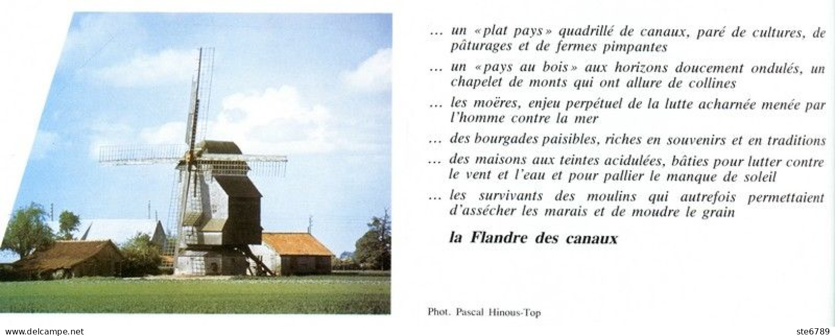 LA FLANDRE DES CANAUX  Revue Photos 1981 BEAUTES DE LA FRANCE N° 59 - Géographie