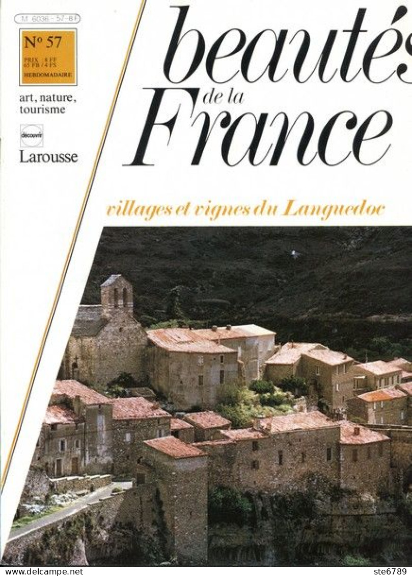 VILLAGES ET VIGNES DU LANGUEDOC  Revue Photos 1981 BEAUTES DE LA FRANCE N° 57 - Géographie