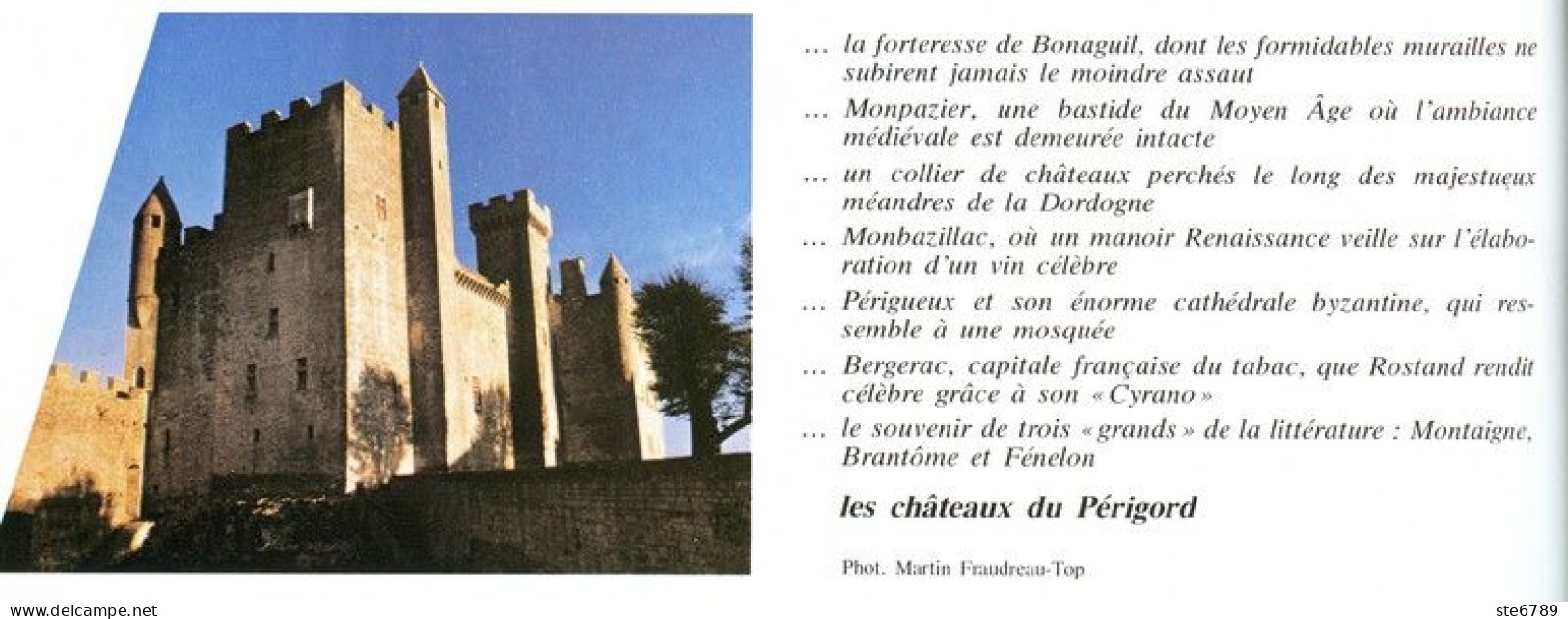 CHATEAUX DU PERIGORD ET EN AGENAIS Revue Photos 1980 BEAUTES DE LA FRANCE N° 43 - Géographie