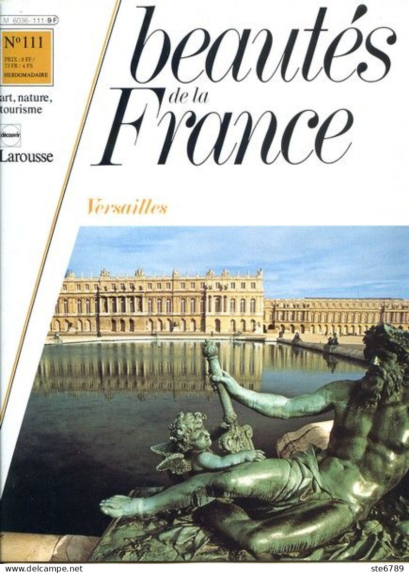 VERSAILLES  Revue Photos 1982 BEAUTES DE LA FRANCE N° 111 - Géographie