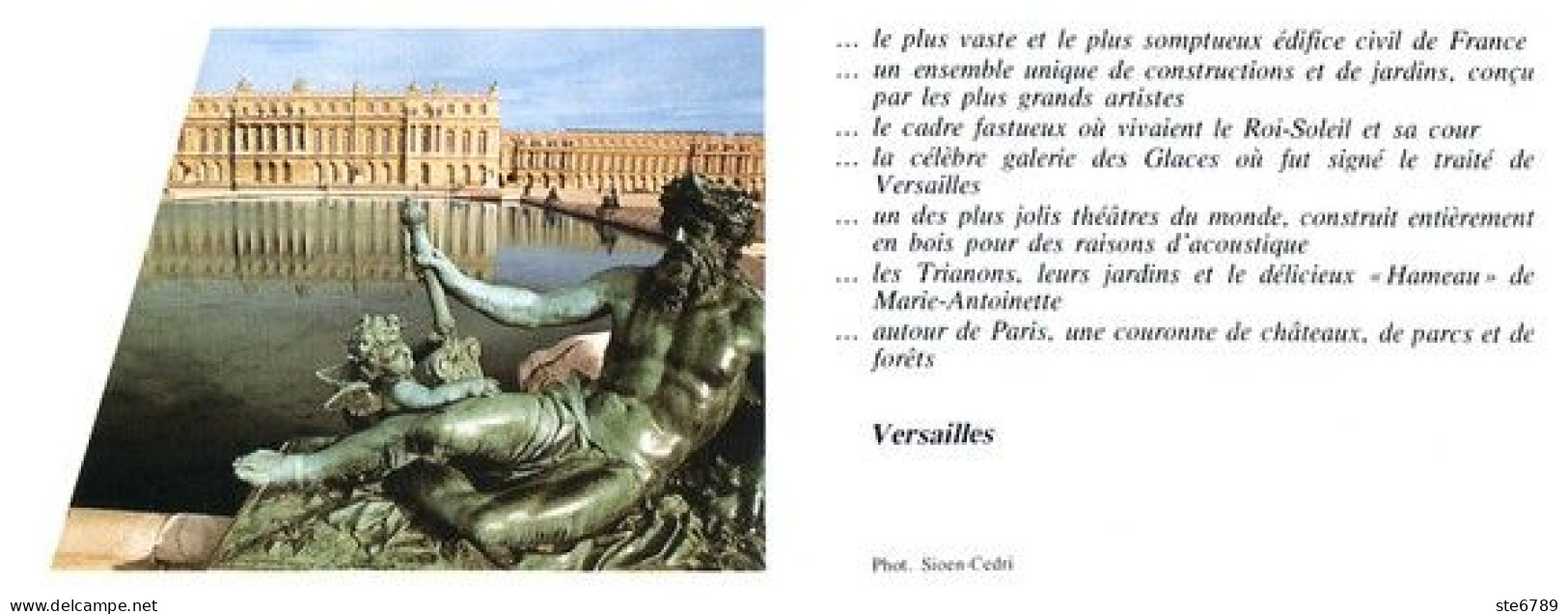 VERSAILLES  Revue Photos 1982 BEAUTES DE LA FRANCE N° 111 - Aardrijkskunde