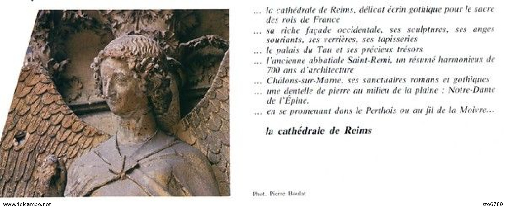 LA CATHEDRALE DE REIMS  Revue Photos 1982 BEAUTES DE LA FRANCE N° 108 - Geographie