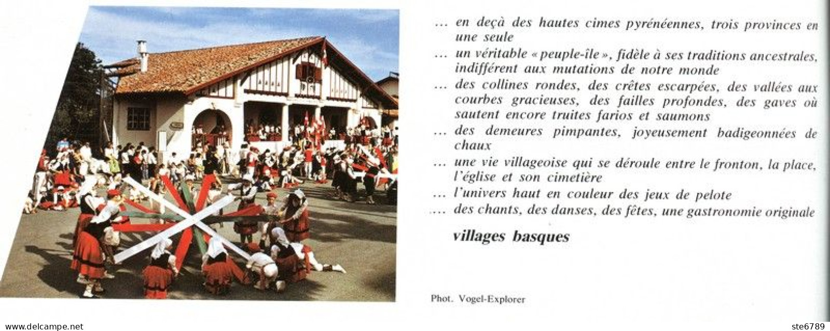 VILLAGES BASQUES    Revue Photos 1980 BEAUTES DE LA FRANCE N° 14 - Geografia