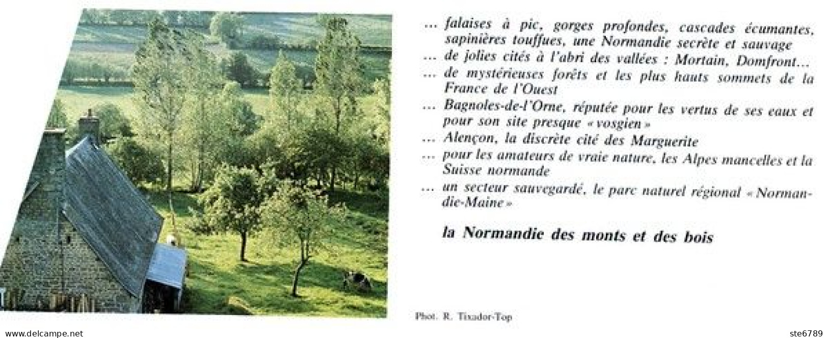 LES COLLINES DE NORMANDIE   Revue Photos 1982 BEAUTES DE LA FRANCE N° 104 - Geographie