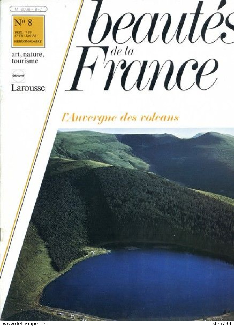 AUVERGNE DES VOLCANS    Revue Photos 1980 BEAUTES DE LA FRANCE N° 8 - Geografia