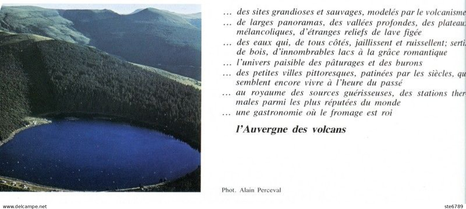 AUVERGNE DES VOLCANS    Revue Photos 1980 BEAUTES DE LA FRANCE N° 8 - Aardrijkskunde