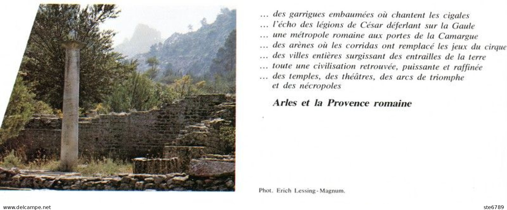 ARLES ET LA PROVENCE ROMAINE   Revue Photos 1980 BEAUTES DE LA FRANCE N° 5 - Geographie