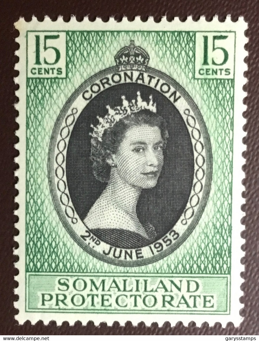 Somaliland Protectorate 1953 Coronation MNH - Somaliland (Protectorate ...-1959)