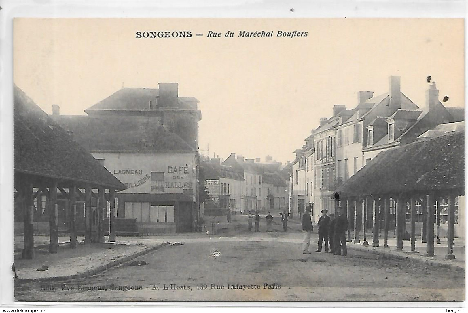 C/175                 60   Songeons    -   Rue Du Marechal Bouflers - Songeons