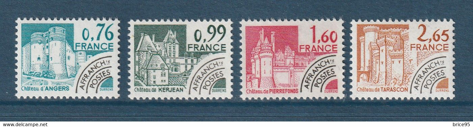 France - YT Préoblitéré Nº 166 à 169 ** - Neuf Sans Charnière - 1980 - 1953-1960