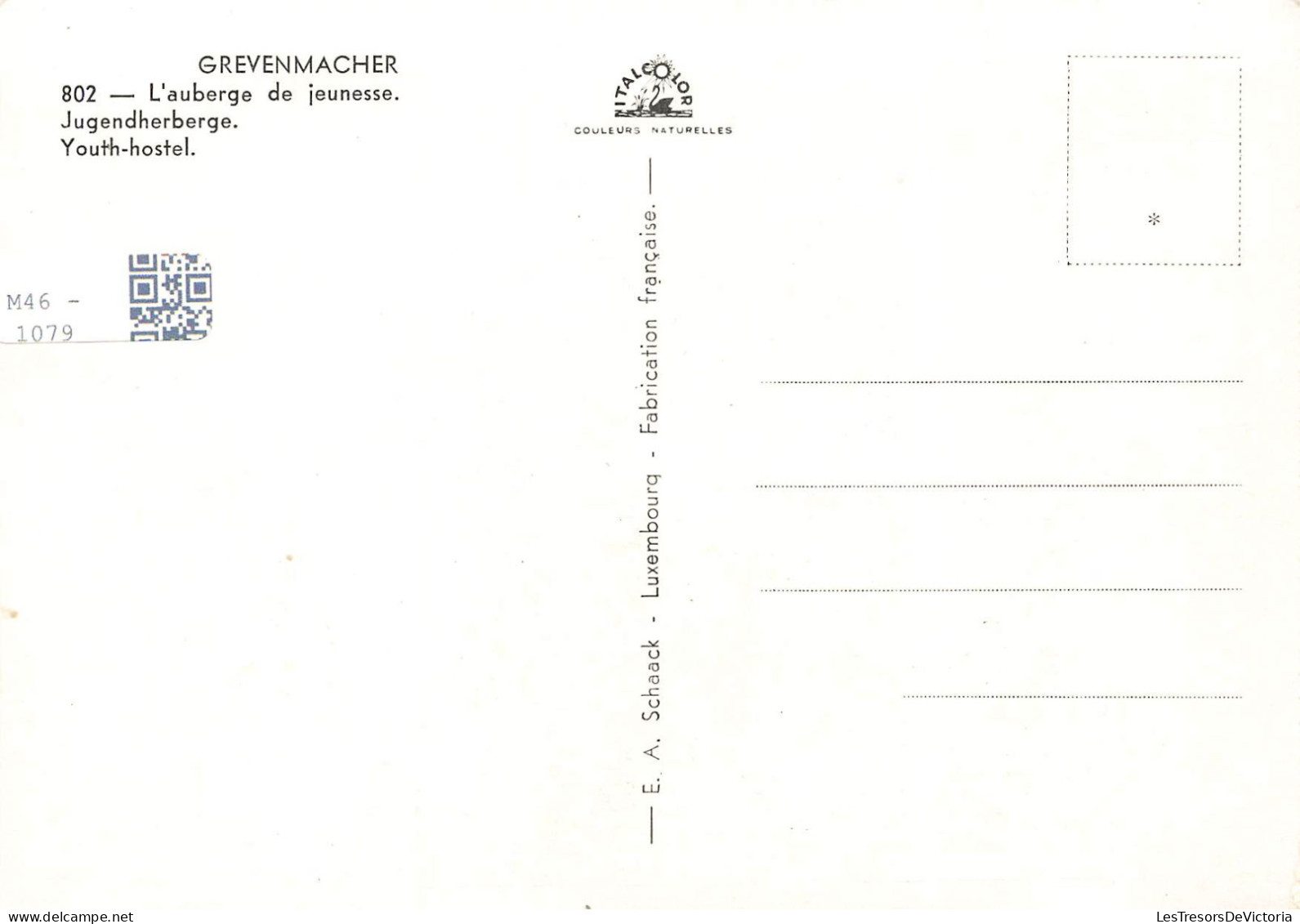 LUXEMBOURG - Grevenmacher - Vue Sur L'auberge De Jeunesse - Colorisé - Carte Postale - Sonstige & Ohne Zuordnung